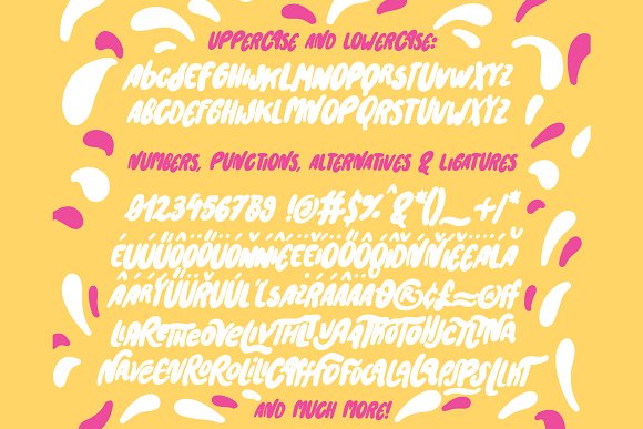 Iceroll Scrip Font插图3