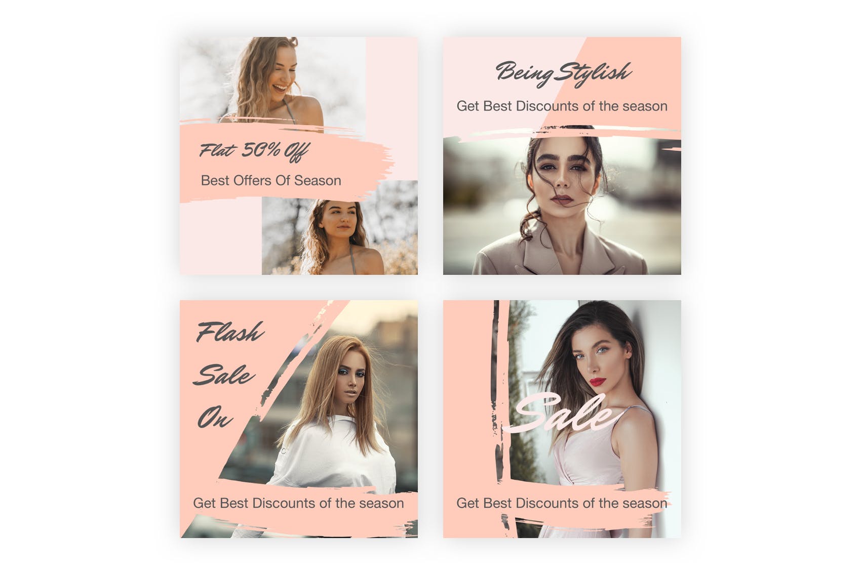 21款时尚服饰社交自媒体营销广告Banner设计模板v5[SKETCH] 21 Social Media Banners Kit (Vol. 5) for Sketch插图(5)