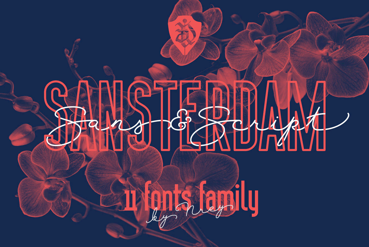 Sansterdam Font Family插图
