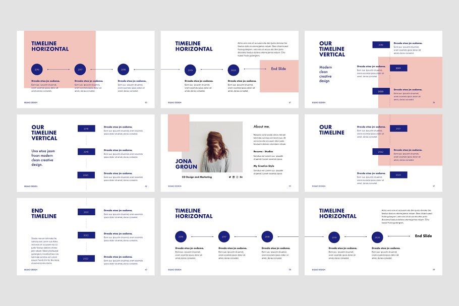 创意设计公司路演PPT幻灯片模板 BILBAO – Powerpoint Template + Bonus插图(10)