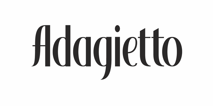 Adagietto DEMO font插图 Adagietto DEMO font插图