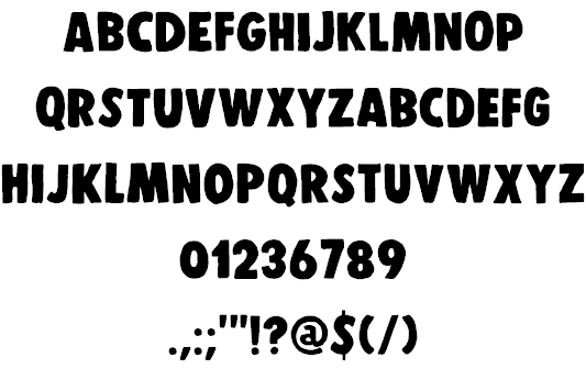 DK Display Patrol font插图1 DK Display Patrol font插图1