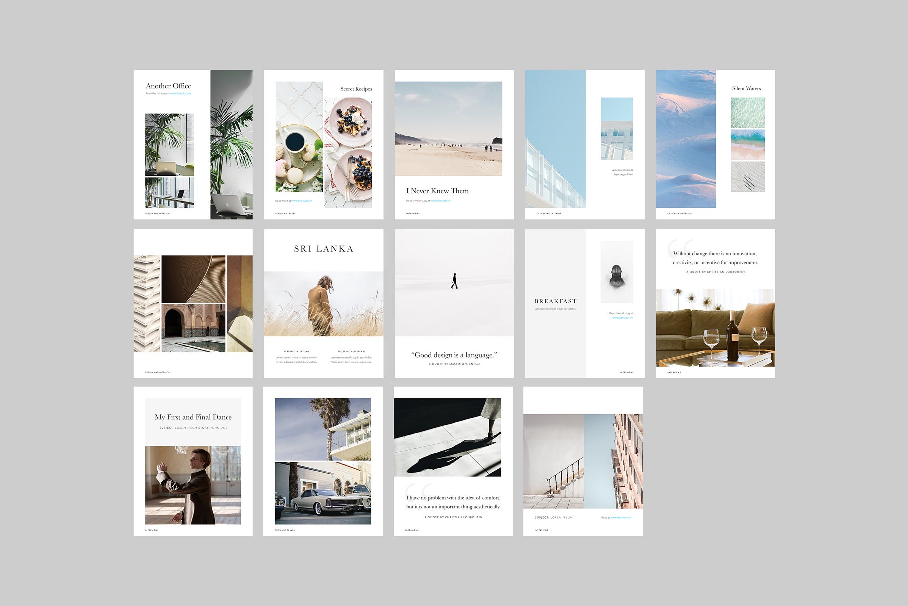 社交媒体、博客插图设计素材包 Sri Lanka Social Media Templates插图(7)
