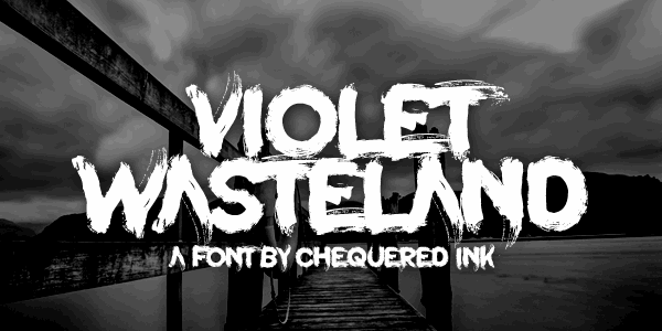 Violet Wasteland font插图 Violet Wasteland font插图