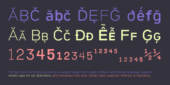 Citrine Font Family插图1