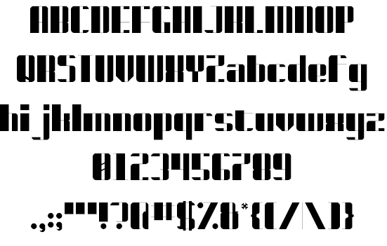 Deco Inferno font插图2