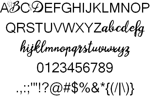 Blysher font插图9 Blysher font插图9