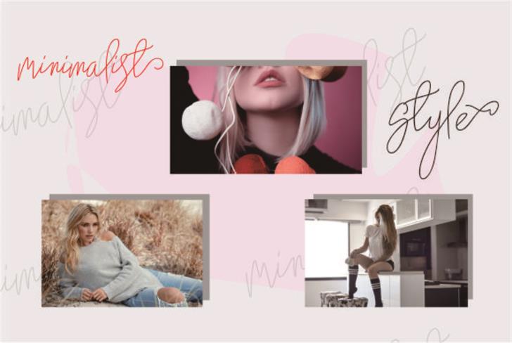 Nadine font插图1 Nadine font插图1