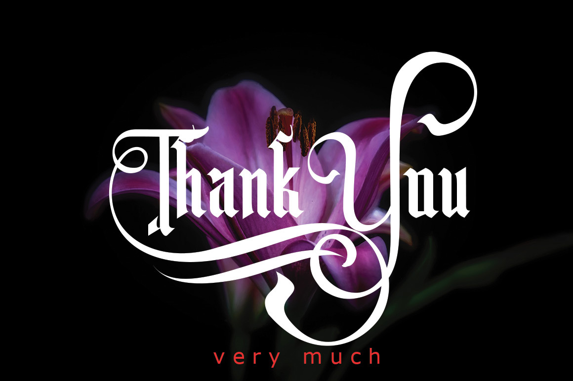 Arakunda Challiraphy Other Font插图4