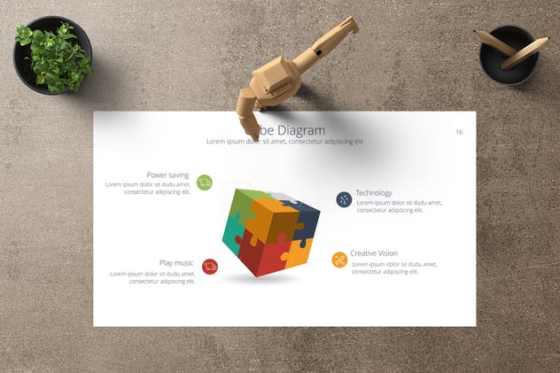 多用途商业策划演示PPT幻灯片模板 SAKE Powerpoint Template插图(4)