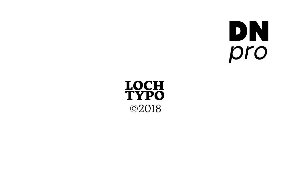 DN pro Font Family插图