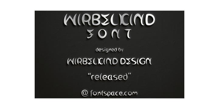 Wirbelkind font插图2 Wirbelkind font插图2