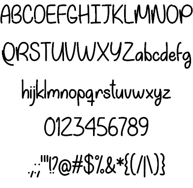 My Happy Ending font插图1