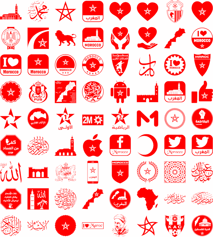 Font Morocco Color font插图