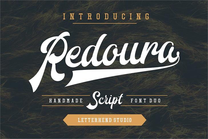 Redoura DEMO font插图 Redoura DEMO font插图