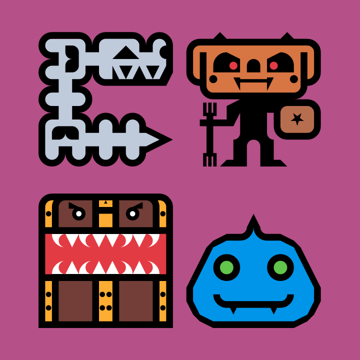 Donjonikons font插图