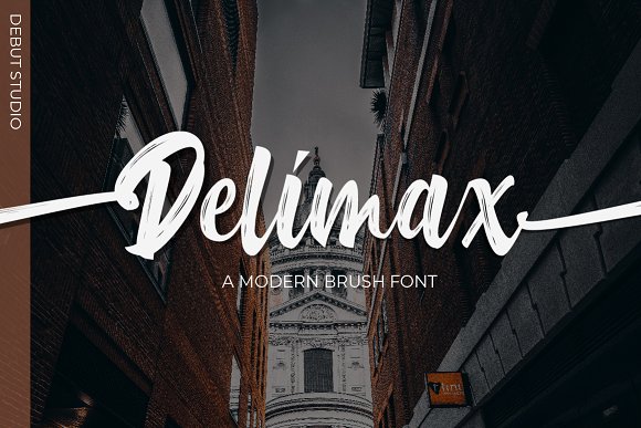 Delimax Font插图