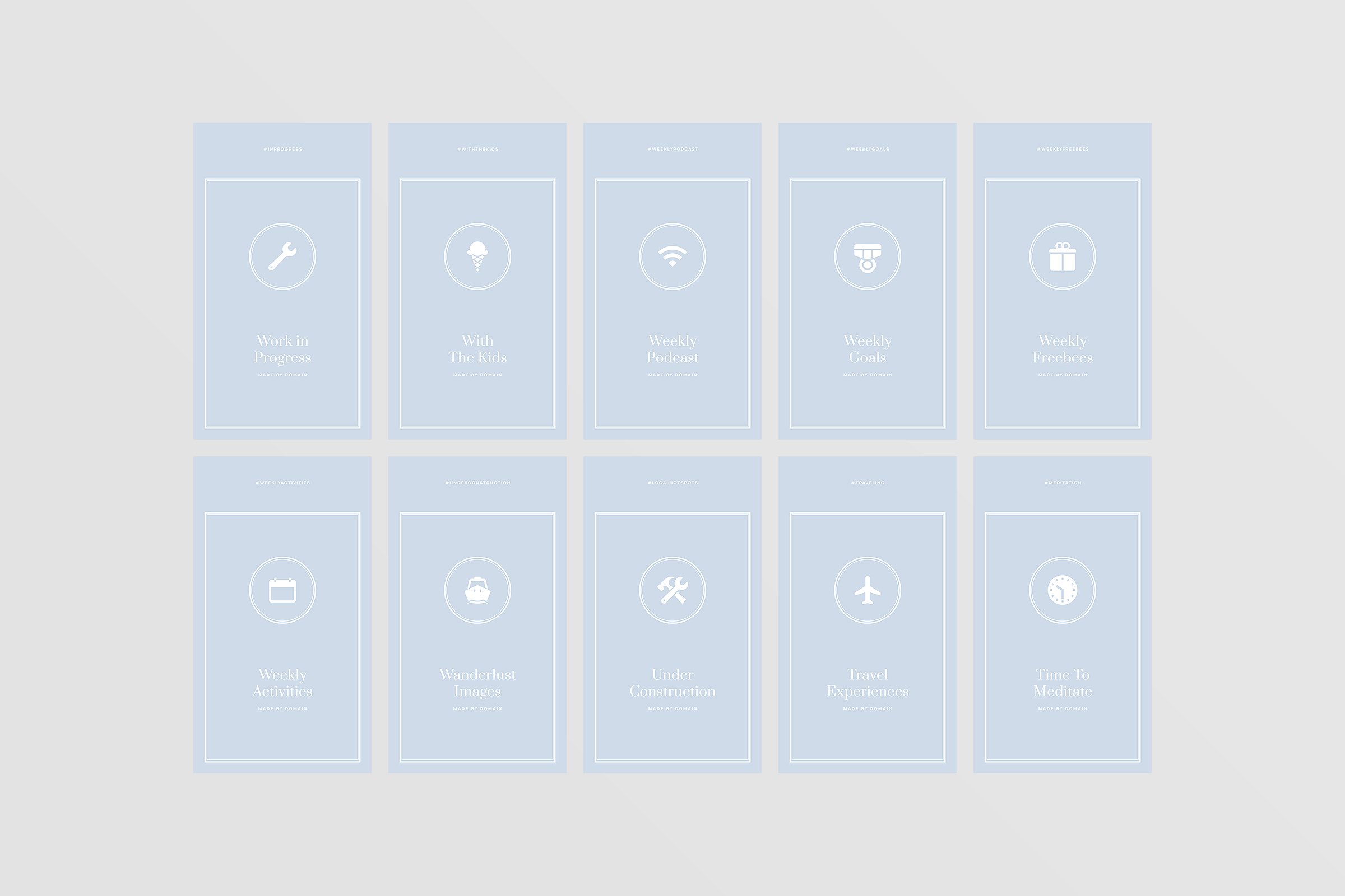 Instagram等新媒体社交媒体文章贴图设计模板素材库精选 Seattle Instagram Highlights插图(19)