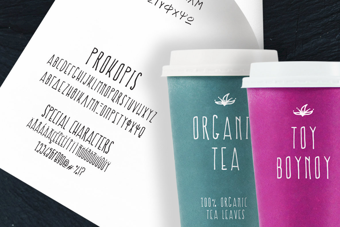 Antio Prokopi Font插图3