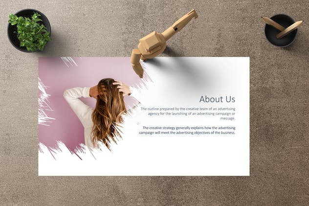 美容化妆品项目推介PPT幻灯片模板 SWEETY Powerpoint Template插图(3)