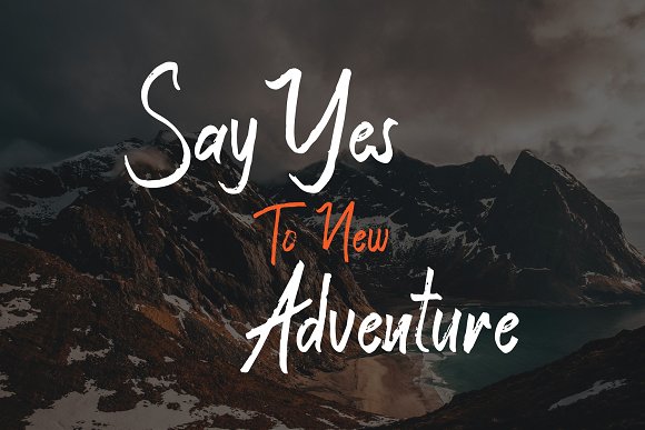 Valeriana Handstylish Font插图3