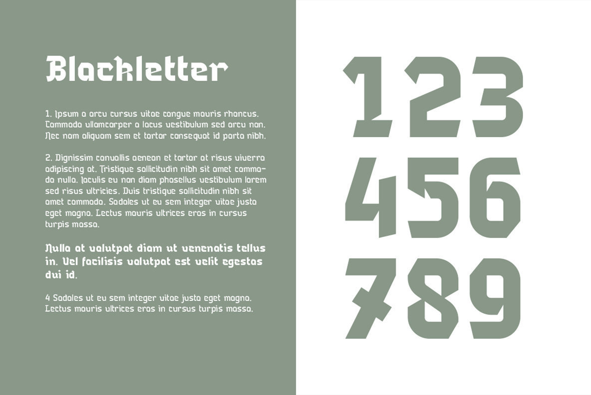 Blackhead Font Family插图2