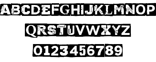 CF Punk vs Cyborg PERSONAL USE font插图1 CF Punk vs Cyborg PERSONAL USE font插图1