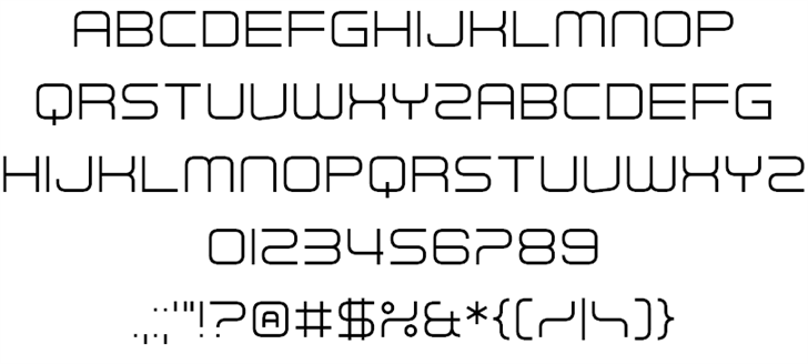 Futuristic Armour font插图1 Futuristic Armour font插图1