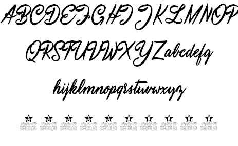 Atmospherica Personal Use font插图2