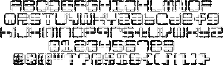 Anachronaut font插图1 Anachronaut font插图1