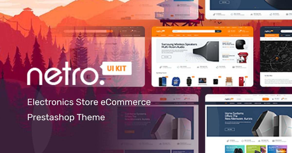 电子数码网上商城Pretashop电商系统模板素材库精选下载 Razor Responsive Prestashop 1.7 Theme插图