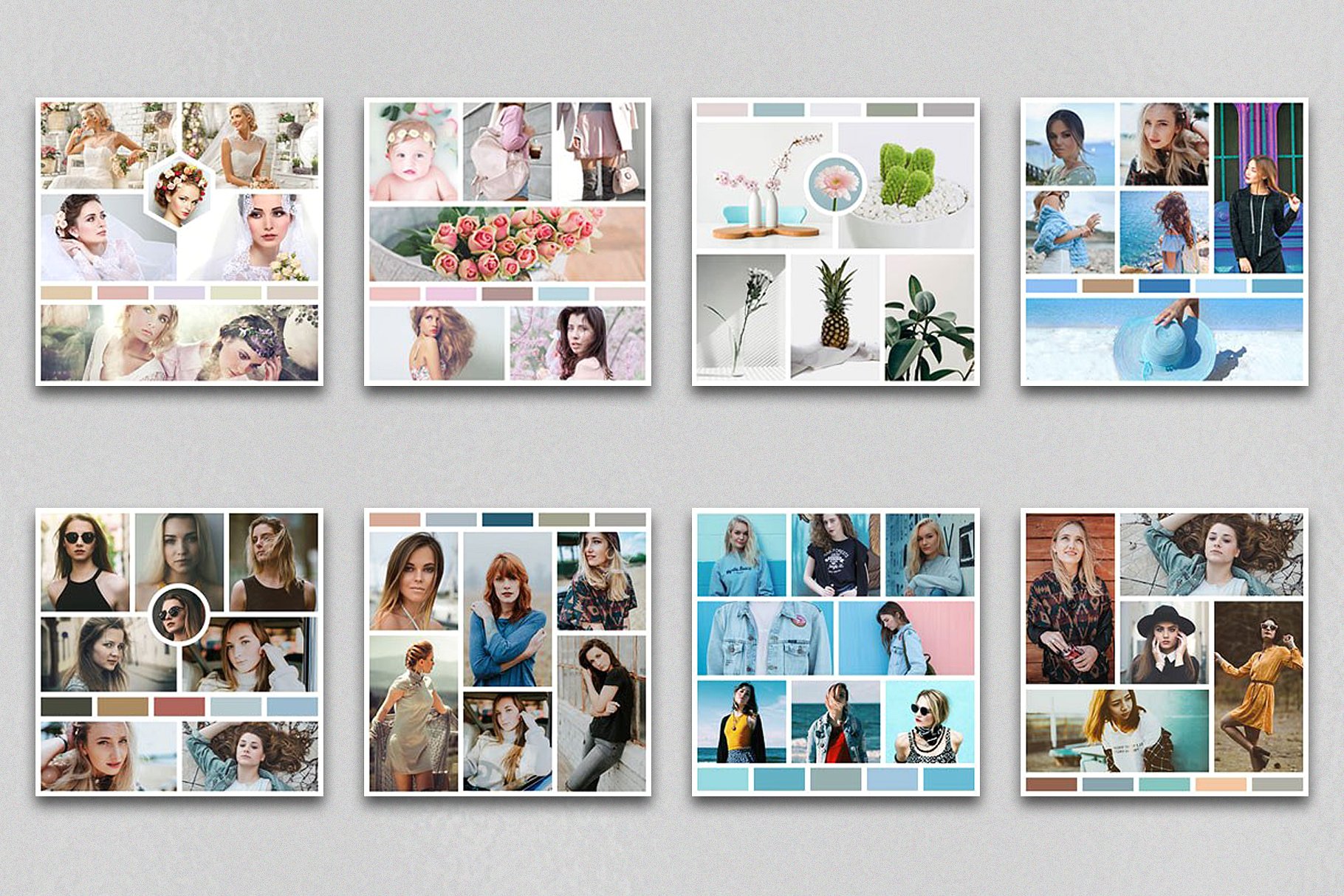 260款Instagram故事&文章贴图模板素材库精选 260 Instagram Stories & Post Bundle插图(13)