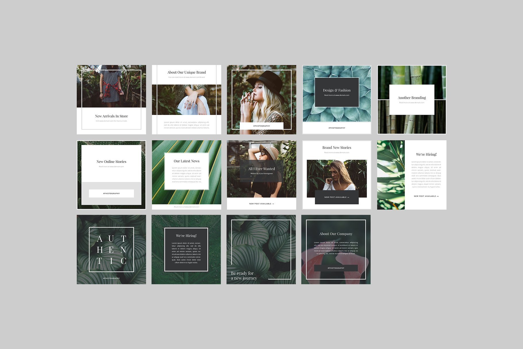 时尚巴黎风格社交媒体素材包 Paris Social Media Pack插图(6)