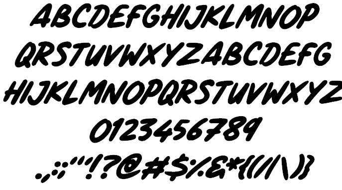 Marker Notes font插图2 Marker Notes font插图2