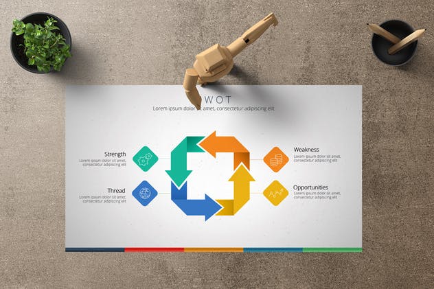 商业市场分析PPT模板 NIAGA Powerpoint Template插图(3)