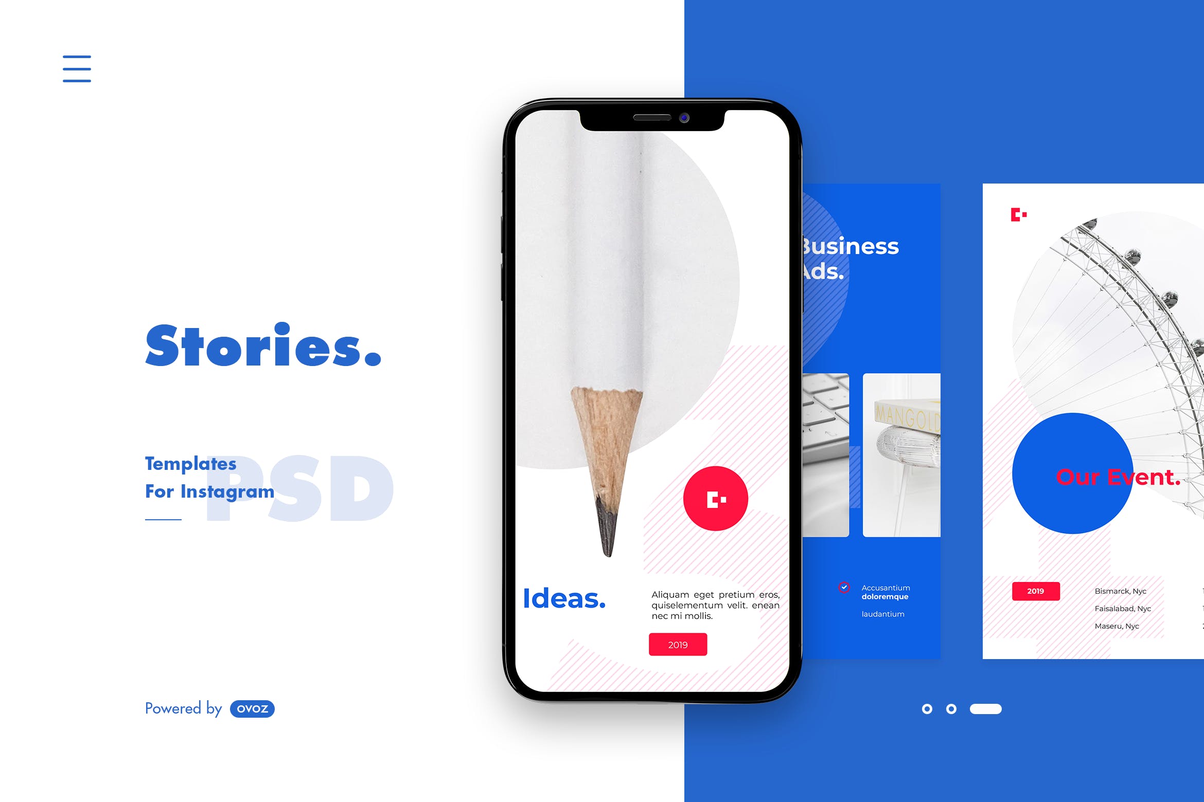 Instagram品牌故事设计模板素材库精选 Instagram Story Template插图