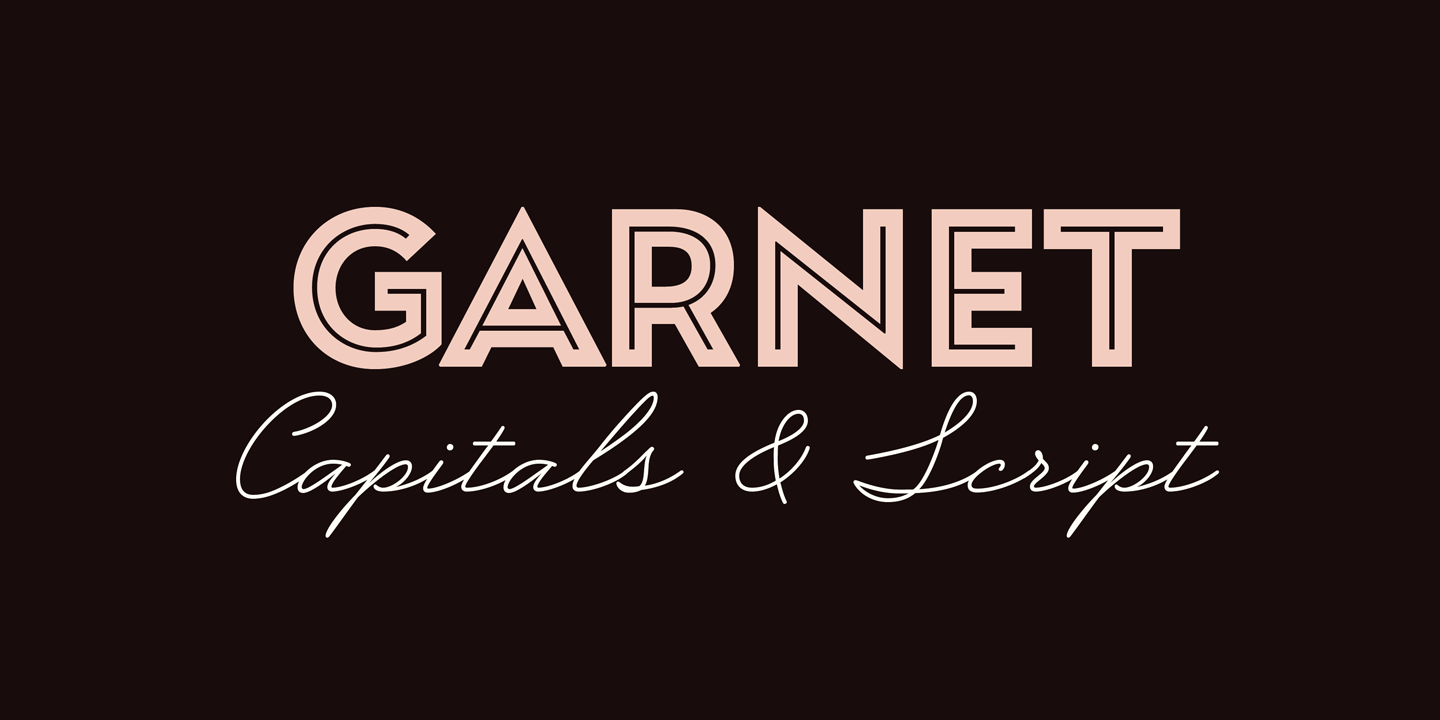 Garnet Font Family插图