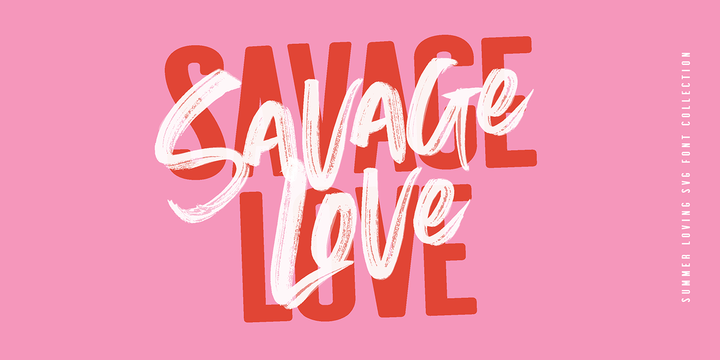 Summer Loving Font Family插图4