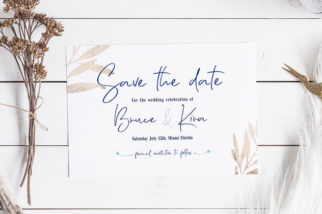 二重奏连体英文＆衬线字体 Lemonade Fonts Duo插图(3)