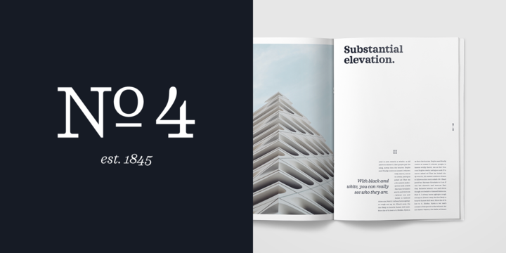 粗衬线英文印刷排版字体Sagona Font Family插图(17)