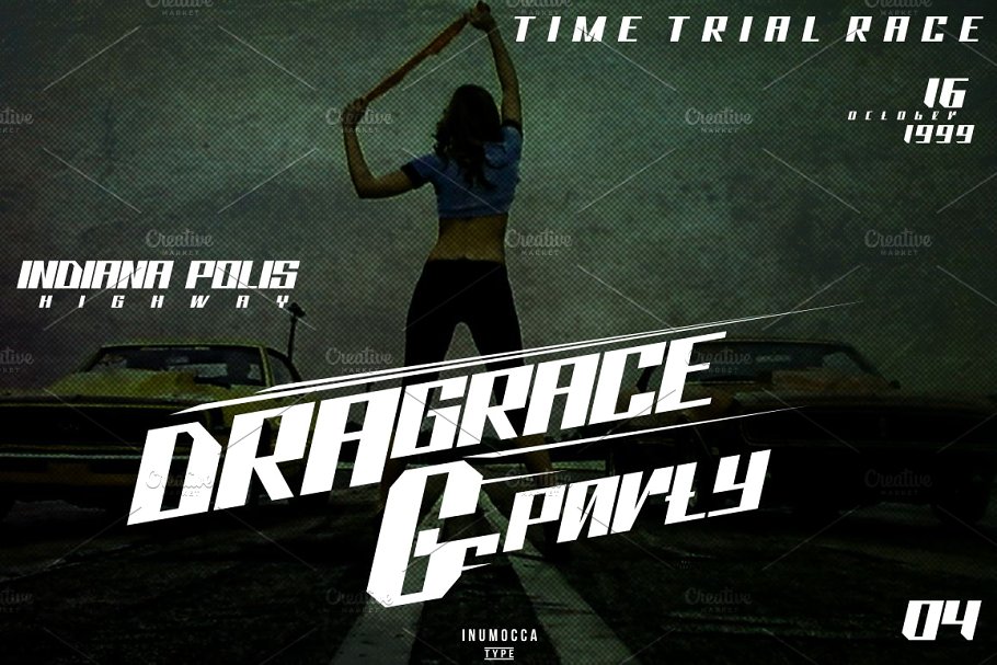 Bhejeuct gash简单现代的英文字体插图(3)