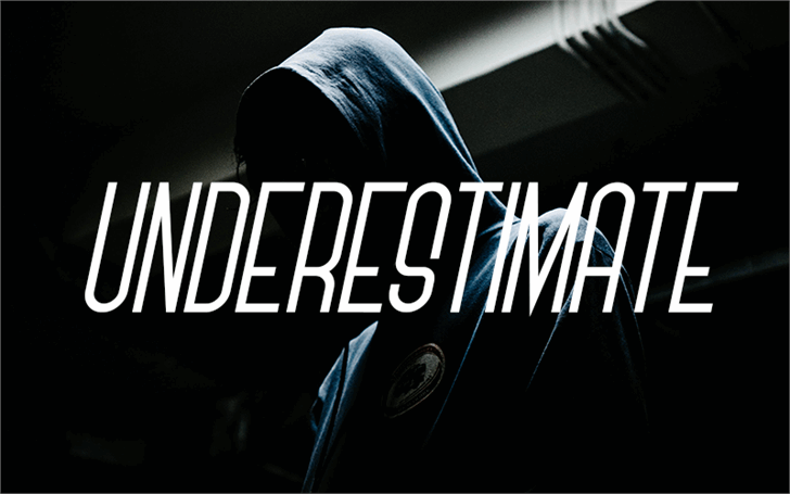 Underestimate font插图 Underestimate font插图