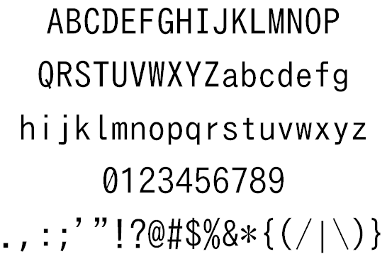 Hangyaku font插图1