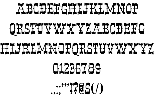 Band Wagon DEMO font插图1 Band Wagon DEMO font插图1