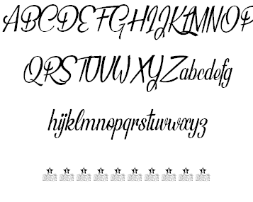 Beautiful People Personal Use font插图3