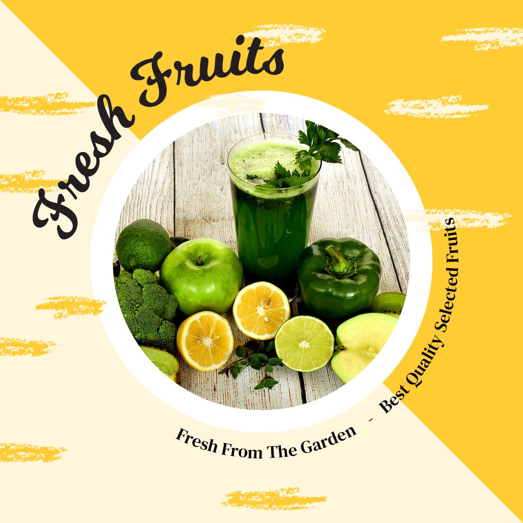 新鲜蔬果生鲜品牌社交媒体Banner图设计模板素材库精选 Fresh Fruit Media Banners插图(9)