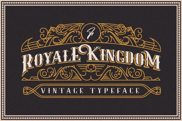 Royale Kingdom  DEMO font插图 Royale Kingdom  DEMO font插图