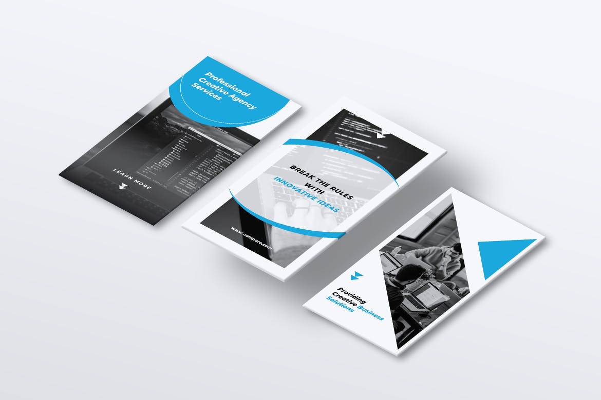 数字营销Instagram品牌故事设计素材 COMPORE Digital Marketing Instagram Stories插图(1)