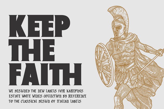 现代版式设计英文衬线字体 Liondales & Extra插图(7)