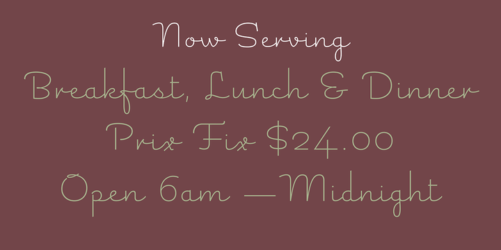 Sweet Nancy Font Family插图3